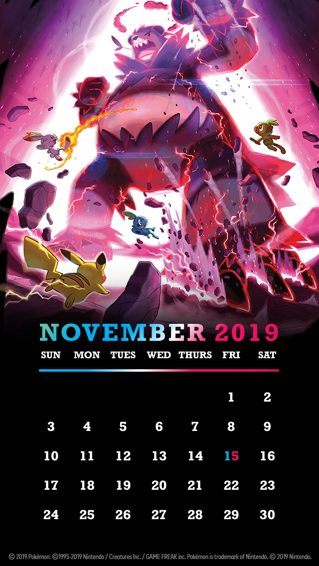 my.nintendo.com/Calendar - November 2019 - Pokémon Sword and Pokémon Shield - [B]/Pokemon_Sword_Shield_Nov19_Calendar_B_[640x1136].png